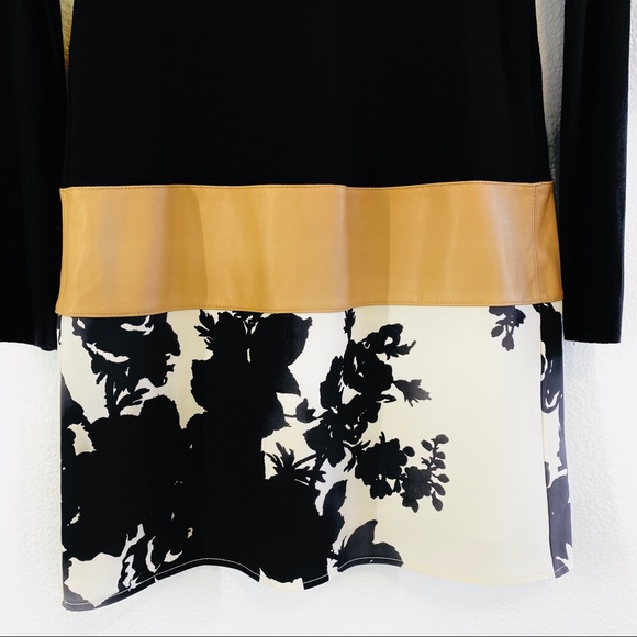 Bailey 44 Dress Black with Floral Bottom XS - Picture 4 of 7